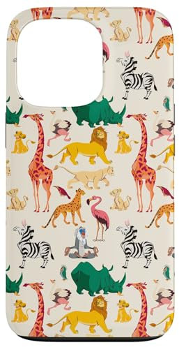 iPhone 13 Pro Disney The Lion King Animals of the Pride Lands Pattern Case