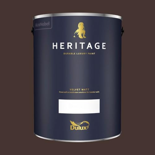 DULUX TRADE HERITAGE MATT CHERRY TRUFFLE 5L