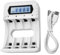 YiQinzcxg Lot de 4 piles rechargeables AA et 3 A haute capacité 1 2 V NIMH pour différents appareils avec faible auto-décharge