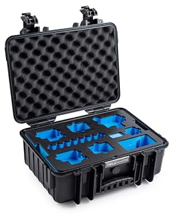 B&W International Transportkoffer Outdoor für GoPro 9/10 / 11/12 / 13 - wasserdicht nach IP67 Zertifizierung, staubdicht, bruchsicher und unverwüstlich
