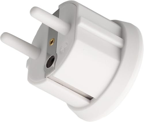 CkeyiN Pro Erdungsstecker, Kunststoff Schutzkontaktstecker, ESD Erdung Stecker Antistatik Erdung Steckdose, Stromkreis-Prüfgerät, Antistatisch Leitfähiges Garngeflecht Material (EU)