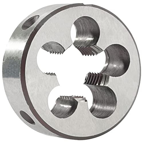 Aceteel 1/4-Zoll-18 G Rohrgewinde, rund, legierter Stahl, G1/4-18, konisches Gewinde, runde Schneideisen