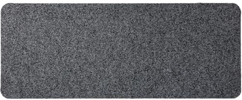 ANRO Schuhparkplatz Fußmatte rutschfest Fußabtreter Schmutzfangmatte Indoor Sauberlaufmatte schmal Abtropfmatte für Eingang Uni Grau 30 x 75 cm