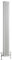 Milano Windsor White Cast Iron Style Vertical Triple Column Radiator - 1500mm x 200mm