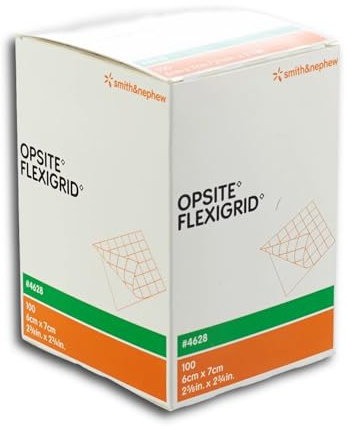 OPSITE Flexigrid transp.Wundverb.6x7cm steril 100 St