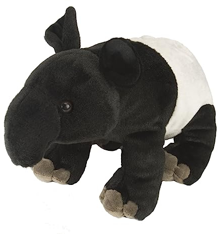 Wild Republic Plüsch Tapir, Cuddlekins Kuscheltier, Plüschtier, 30cm