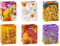 TSI Geschenktüten BLUMEN-MIX, 12er Packung, Größe: Klein (HxBxT 14 x 11 x 6,5 cm), Art. Nr. 84023