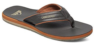 Quiksilver CARVER NUBUCK M SNDL CTK0 Herren Sandalen, Braun (Demitasse - Solid CTK0), 39 EU