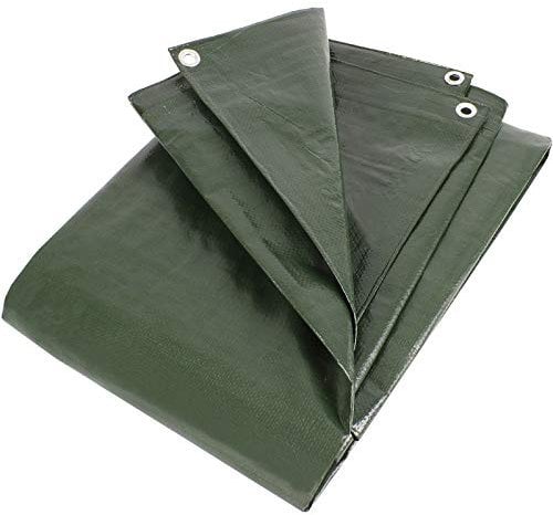 PolyTarp PE-Abdeckplane - Gewebeplane - 210 g/m² - grün 8,0 m x 12 m