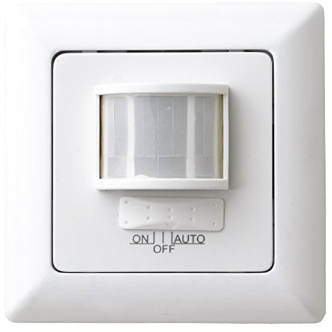 CHACON Détecteur de Mouvement avec Interrupteur 34310 Blanc