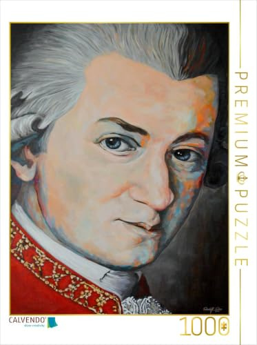 CALVENDO Puzzle Amadeus Mozart (1756-1791) | 1000 Teile Lege-Größe 48 x 64 cm Foto-Puzzle für glückliche Stunden