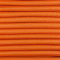 2m Gummikordel - Hutgummi - Rundgummi, hochwertig, extra-stark in 4mm, orange