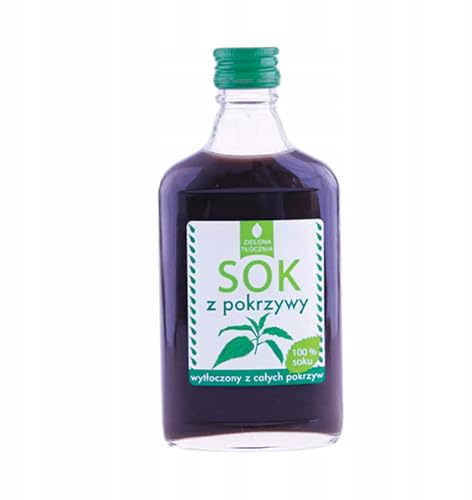 100% Brennesselsaft aus ganzen Brennesseln gepresst 200ml Zielona tłocznia