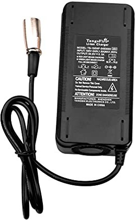 54.6V Charger 3A Power Adapter 48V Universal Lithium Battery Charrger for 48 V 13S Lithium Battery Charger with 3-Pin XLR Connector