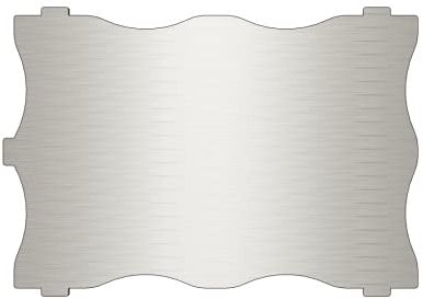 Schneck Edelstahl Plancha für SKOTTI OUTDOOR Gasgrill