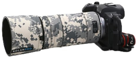 Rolanpro Housse de protection étanche pour objectif Canon RF 100-400 mm F5.6-8 USM Housse de protection contre la pluie pour pistolets - #UCP étanche, S005