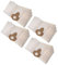 vhbw 20x Sacs compatible avec AquaVac 58120205 Boxter 20 S aspirateur - papier, volume de 20 l, 31cm x 18,5cm blanc