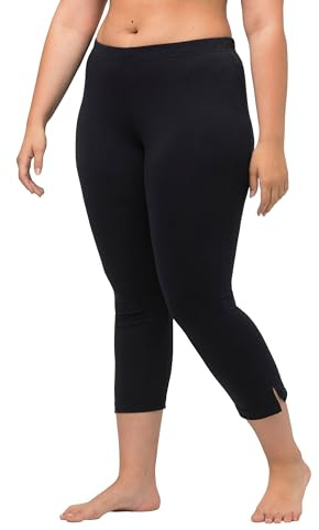 Ulla Popken Damen Hose Caprihose