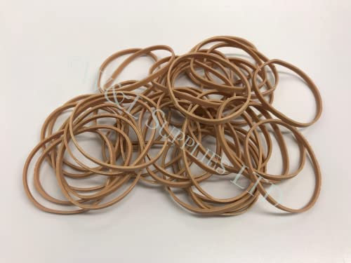 50pc Rubber bands Black - No.32 3mm x 76 mm