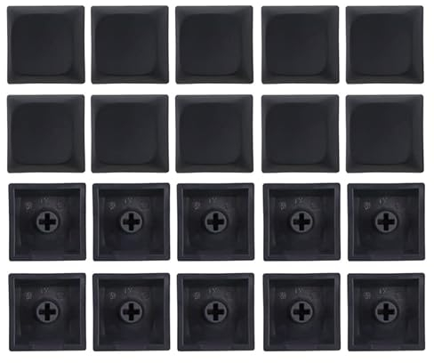 20 Stück PBT Not Engraving Blank Tastenkappe XDA Profile Höhe 1U Dyeing Sublimation Key Caps for Cherry Mx Switches pbt keycaps xda profile