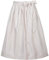 MarJo Dirndlschürze Davina aus Jacquard | Schlichte Schürze für Dirndl | 65cm Länge beige XL