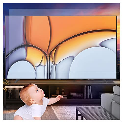 Anti-blue Light TV Screen Protector, Matte Finish, Easy To Clean, Simple Installation, Suitable for 32-75 Monitors (55 Inches 1211x682mm)