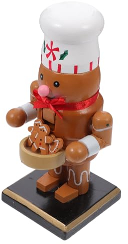 Cabilock Große Holz Weihnachten Nussknacker Figuren: Nussknacker Soldaten Traditionelle Weihnachten Nussknacker Figuren Deko für Zuhause Weihnachtsdekoration Weihnachtsschmuck