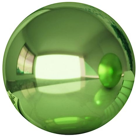 CIYODO Edelstahl Spiegelpolierte Gartendekokugel Reflektierende Nahtlose Metallkugel Robuste Detaillierte Gazing Ball Dekoration Für Außenbereich Rasen Terrasse