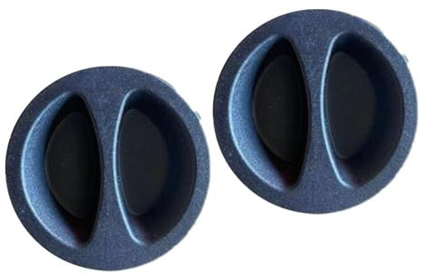 Baoblaze 2 Stück Schirmständer-Abdeckung, Wassereinlassdeckel, Wassereinfüllöffnungsabdeckung für den Garten, robuster, mit Wasser befüllbarer Standfuß, Innendurchmesser 5cm