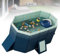 Faltbarer Pool, aufblasbarer Pool, verdickter tragbarer Badewannenpool, Rutschfester PVC-Kinderpool, tragbares Planschbecken ohne Installation, Indoor-Außenbadepool für Erwachsene und Kinder,160cm