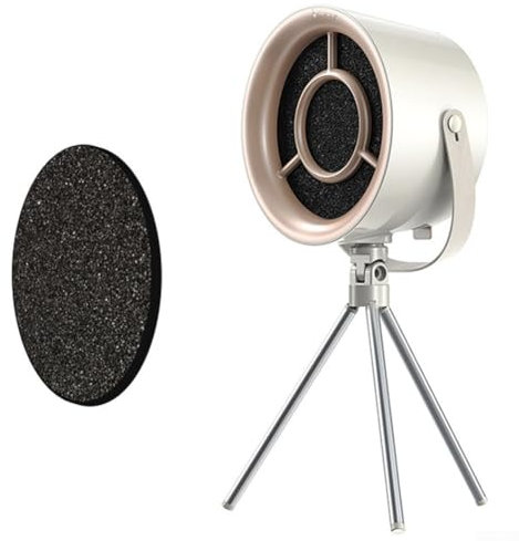 Besttoolifes Campana extractora portátil de mesa, fuerte succión con ventilador de 3 velocidades y filtro reemplazable, pequeño extractor de cocina para cocina, barbacoa, olla caliente (#1)