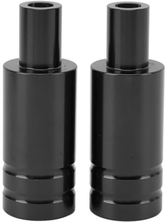 KIMISS Supporto di Estensione Staffa per Moto - Supporto per Montaggio a Forcella per Carichi Pesanti per Xmax 300 400 125 250 NMAX155 (Black)