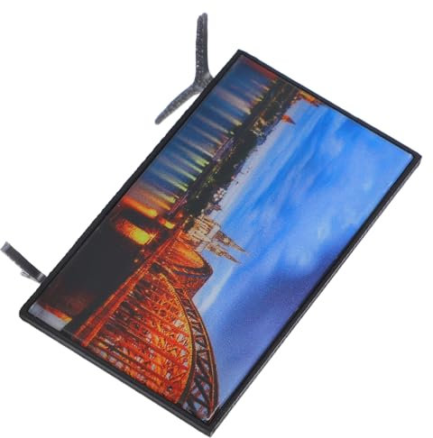 RORPOIR Mini Televisor Retro para Casa De Muñecas Accesorio para Escena En Miniatura Pantalla LCD Alta Divertido Juguete Artesanal