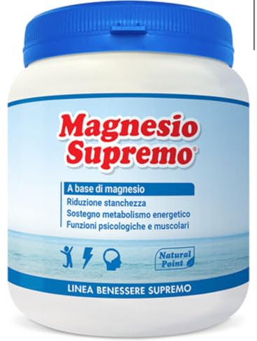 MAGNESIO SUPREMO Natural Point 300 Grammi 1 confezione