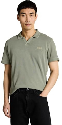 TOM TAILOR Herren Poloshirt mit Resort-Kragen