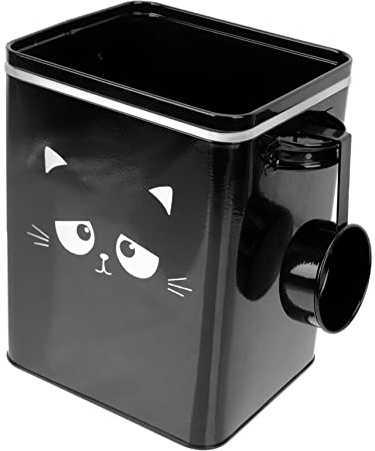 TOYANDONA Seau de Stockage pour Nourriture pour Animaux Conteneur Hermétique pour Croquettes de et Chiens Boîte Pratique avec Cuillère Incluse pour Conservation Durable