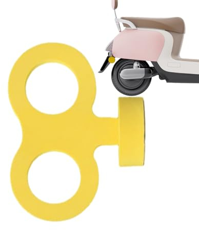 3D Car Wind Up Key - durble Sun-Resistant Vehicle Ornament, Waterproof Mechanical Key | Universal Motorbike Dashboard Toy, Electric Scooter Decorative Piece, Fridge Magnetic Gadget, Home Office Colle