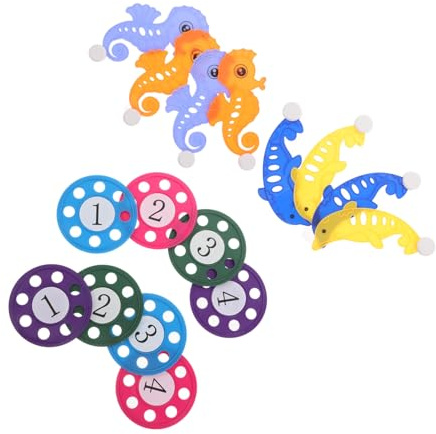 VANZACK Lot De 2 Disques Volants pour Enfants Jouets De Plongée en Piscine Jouets De Plongée sous-Marine pour Enfants De sous-Marine pour D & #39; Eau À
