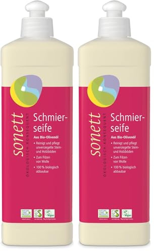 Sonett Schmierseife, 500 ml (Packung mit 2)
