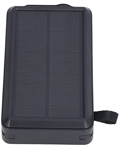 Hyuduo Power Bank Solare a LED 30000mAh, Caricabatterie Portatile con Pannello Solare Monocristallino per Escursionismo e Campeggio