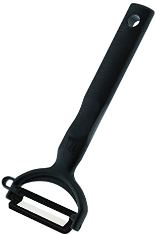 Westmark Gemüse-/ Spargelschäler mit Keramikklinge und Ausstecher, Ceramico, Kunststoff/Keramik, Schwarz, 17825560