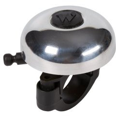 Widek Racing Retro Glocke, silberfarben, 10 cm