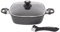 Schumann Professionnel SSE2302800 Moove Lot de 5 Pièces Sauteuse/Sautoir Revêtement/Fonte d'Aluminium Beige 28 x 28 x 8 cm