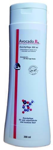 Avocado.B12 die rosa Duschpflege mit Vitamin B12 bei Neurodermitis und trockener Haut, 300 ml