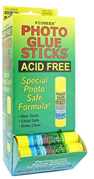 30 Pack Photo Glue Stick 30pc Display-.28oz -PGS