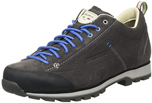 Dolomite 247950 Unisex-Erwachsene Trekking- & Wanderhalbschuhe, Anthrazit/Blau, 47 2/3EU