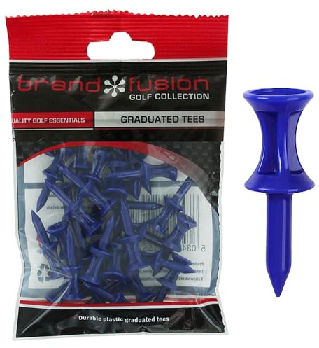 The Golfers Club Golf Graduated Plastic Tees