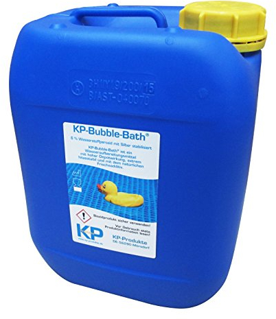 KP-Bubble Bath® Chlorfreies Wasseraufbereitungsmittel 6% H2O2 für Pool und Planschbecken (5.000 ml)