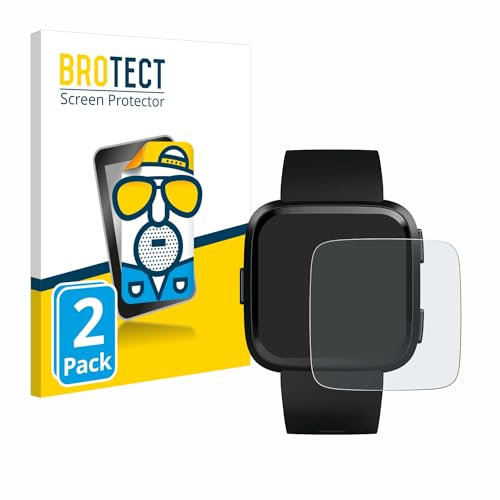 brotect Protection Ecran Anti-Reflet pour Fitbit Versa/Lite/Special Edition (2 Pièces) - Film Mat