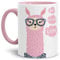Tassendruck Alpaka-Tasse No Drama lama Lady - Innen & Henkel Rosa - Mug/Cup/Becher/Lustig/mit Spruch/Lama/Witzig/Geschenk-Idee/Fun/Beste Qualität - 25 Jahre Erfahrung